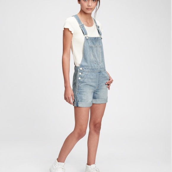 BDG Short Jean Overalls - Picture 3 of 8